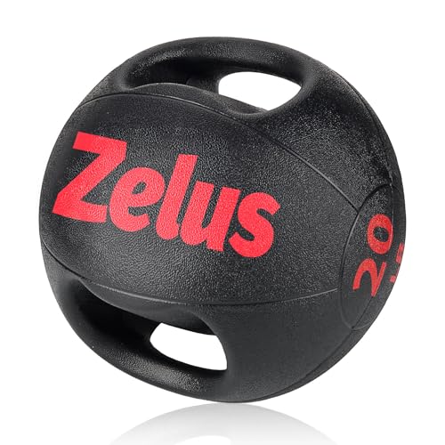 Zelus dual-grip medicine ball