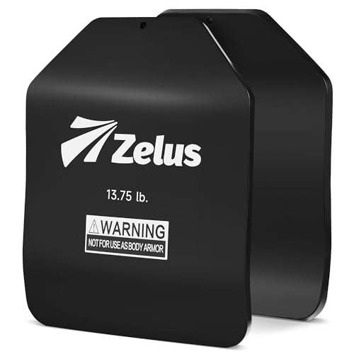 Zelus curved weighted vest plates