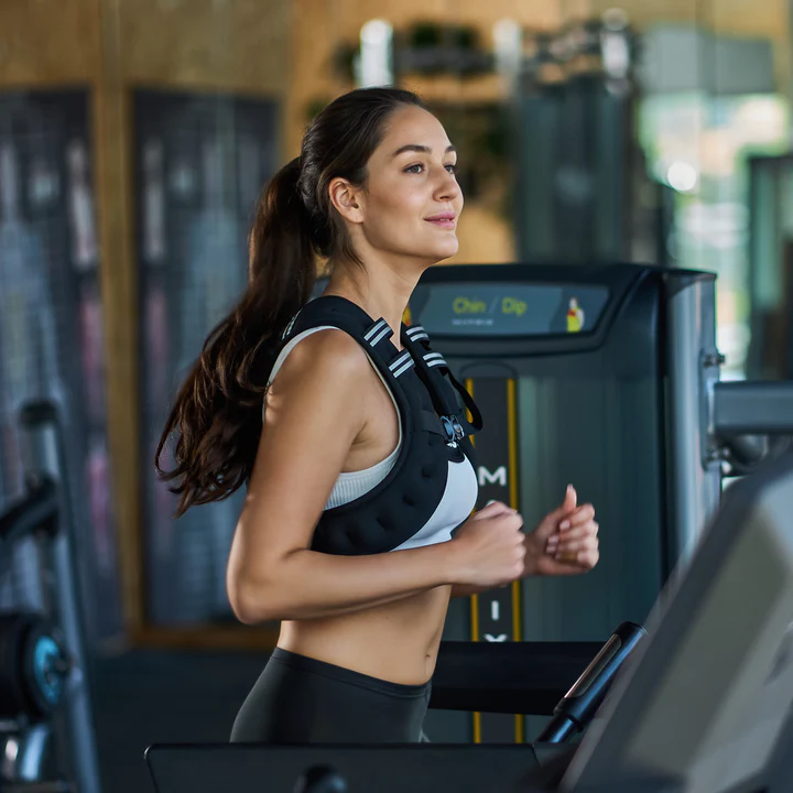 Running with Zelus Z-Fit weighted vest
